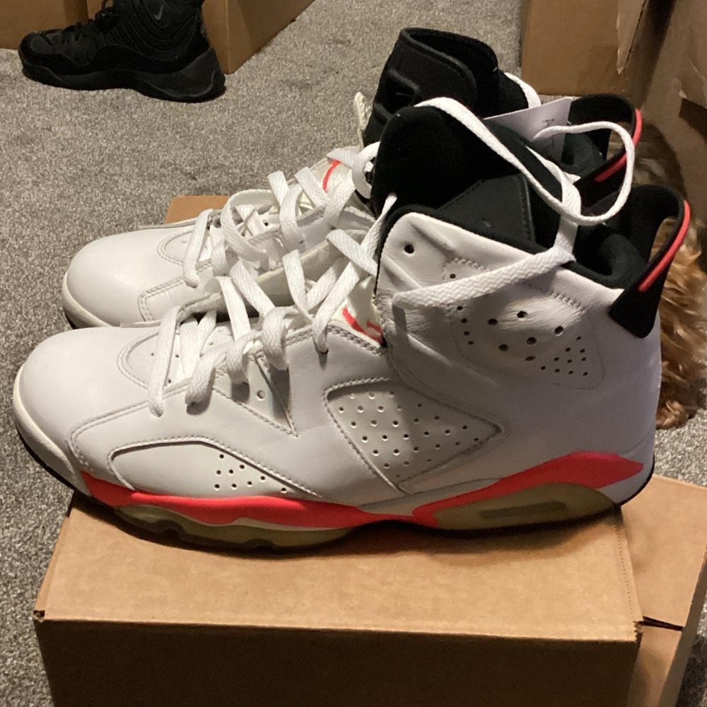 Air Jordan 6 white infrared
